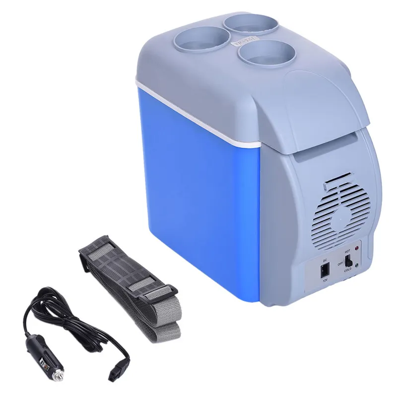 Cina alimentato a batteria 220v 12v Coca Mini Cola Cooler elettrico Auto portatile casa Auto congelatore Dc frigorifero Mini frigorifero per Auto