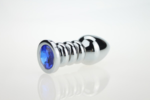 LOBO NEGRO varios plug Anal <span class=keywords><strong>de</strong></span> metal Para Los Hombres <span class=keywords><strong>Culo</strong></span> Cerradura Mujeres Diamante Vagina Juguete Del Sexo A Tope Anal Jap - Product Image 2