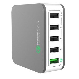 Cargador USB Universal Inteligente Qualcomm QC 3.0, Salida de Potencia Adaptativa de 40W, Protección OTP, Estándar de Enchufe Estadounidense, Importación Directa de Vietnam - Product Image 4