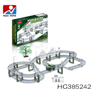 130 unids colorido DIY <span class=keywords><strong>pista</strong></span> súper pilas juguete vagón HC345120 - Product Image 6