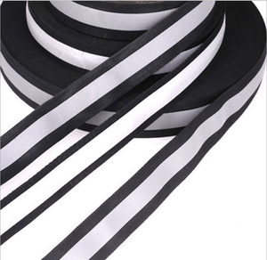 Riflettente di sicurezza sul lavoro della maglia nastri e la luminosità di luce verde brillante arancione cinghie elastiche cinghia di strisce di nastro per il cablaggio della cinghia - Product Image 3