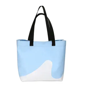 กระเป๋าถือผ้าใบกันน้ำ PVC สำหรับผู้หญิง,กระเป๋าถือสะพายไหล่กันน้ำสำหรับเล่นกีฬากิจกรรมกลางแจ้งโรงงานผลิตจากโรงงาน