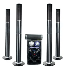 Professionale senza fili di audio 5.1 f d home theater/home theater sistema di altoparlanti 5.1