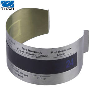 Thermomètre de <span class=keywords><strong>bouteille</strong></span> de <span class=keywords><strong>vin</strong></span> à lecture instantanée pour mesurer la température du <span class=keywords><strong>vin</strong></span> Champagne Whisky & Ale - Product Image 6