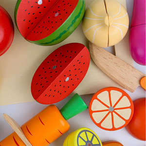 Bricolage Jeu de Rôle Enfants Semblant Préscolaire Jeu de <span class=keywords><strong>Cuisine</strong></span> <span class=keywords><strong>En</strong></span> <span class=keywords><strong>Bois</strong></span> <span class=keywords><strong>Jouet</strong></span> De Coupe De Fruit - Product Image 5