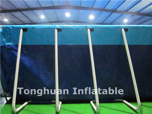 Qualité marchande de cadre de <span class=keywords><strong>piscine</strong></span> de structure de soutien de revêtement en acier gonflable de PVC de famille d'anti conception de fuite - Product Image 4