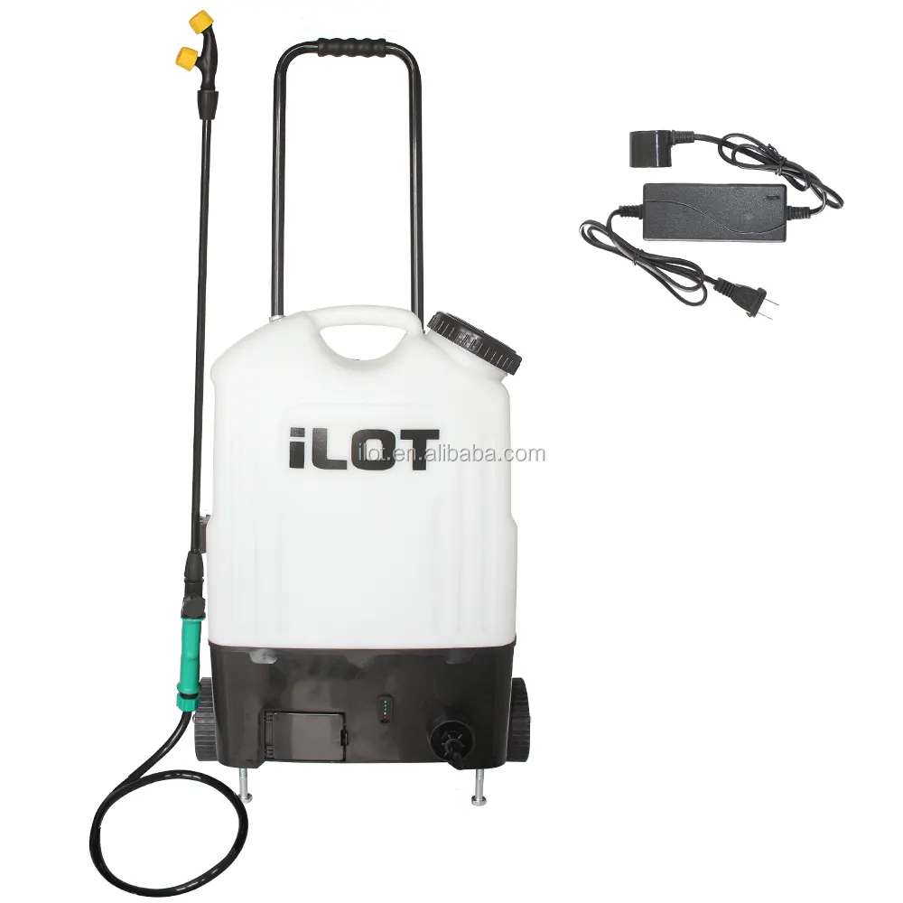 ILOT गर्म बिक्री 16L कृषि बैटरी शक्ति बस्ता बैग स्प्रेयर बिजली स्प्रेयर