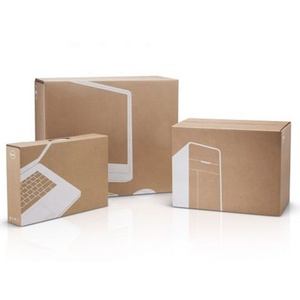 Hộp Bưu Phẩm Các Tông Giấy Kraft Trắng Logo Tùy Chỉnh Số Lượng Lớn Giá Rẻ Hộp Bưu Phẩm Các Tông Sóng Tùy Chỉnh Hộp Bao Bì Vận Chuyển Máy Tính Xách Tay - Product Image 4