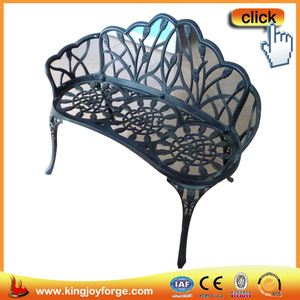 HOT <strong>SALE</strong> Cast Aluminum <strong>Garden</strong> <strong>Bench</strong> /French Metal Park <strong>Bench</strong> <strong>Garden</strong> Chair - Product Image 3
