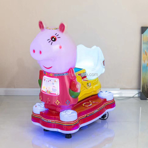 Commerci all'ingrosso di divertimento Peppa pig ragazzi interessanti giorno felice altalena kiddie rides kiddie rides macchina - Product Image 2