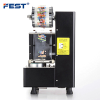Machines de scellage automatique à bulles FEST CE, thé au lait, 110V/220V, machine de scellage de gobelets en papier et en plastique Boba