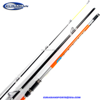 Dreamer Surf 4.00m CW100-200g Produsen China OEM Harga Murah Joran Pancing Karbon untuk Surf Fishing
