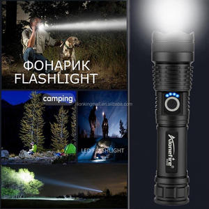 Alonefire Đèn Pin LED Zoom Công Suất Cao H002 XHP50 Đèn Sáng Săn Bắn Đèn Pin Usb Câu Cá Tuần Tra Ngoài Trời Mạnh Mẽ Hoạt Động 26650 - Product Image 6