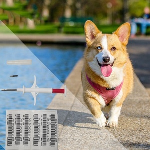 Pet ID Transponder injection 2,12x12mm with syringe FDX-B ICAR certificate fish cat dog - Product Image 6