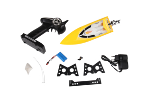 CY007 20 <span class=keywords><strong>km</strong></span>/<span class=keywords><strong>h</strong></span> 2.4GHZ télécommande course jouet Rc <span class=keywords><strong>bateau</strong></span> avec haute vitesse hors-bord modèle garçon jouet pour cadeau - Product Image 6