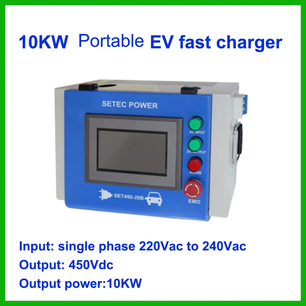 Estación de Carga EV 10KW monofásico 220 V 20A