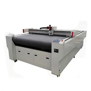 Cnc lâmina osciladora cortador de couro/máquina de corte de faca vibratória