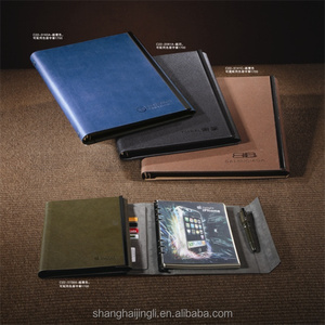 Personnalisé pu militaire recyclé <span class=keywords><strong>papier</strong></span> couverture en cuir exécutif portable - Product Image 6