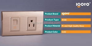 Igoto Estilo Americano N580 salida de datos de <span class=keywords><strong>toma</strong></span> de pared <span class=keywords><strong>rj45</strong></span> - Product Image 2