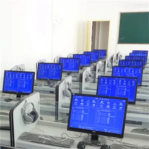 Multimedia digital laboratory language learning equipment system