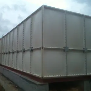 1 m3 - 5000 m3 Стекловолоконный grp секционный резервуар для воды