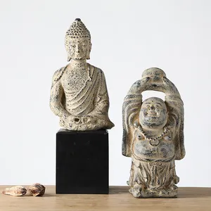 Magasins artisanaux en résine, ornements de famille personnalisés, Statue de bouddha, nouvelle collection