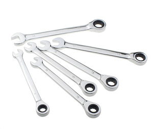 Bộ 12 Cái Dụng Cụ Sửa Chữa Ô Tô 8-19Mm Cố Định Đầu Kết Hợp Cờ Lê Bánh Cóc Cờ Lê Mô-men Xoắn Đôi Bù Đắp Ratchet Vòng Cờ Lê Kit - Product Image 3