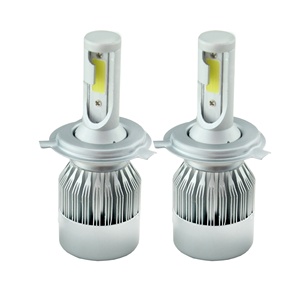 Raych Automotivo Bộ Đèn Led Siêu Sáng 7600 Lumen 36W Led H7 H4 Fan C6 Auto 9005 9006 H11 H7 Đèn Pha Led H4 - Product Image 1