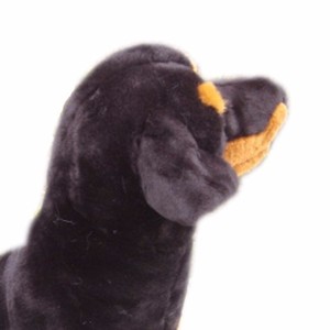 Levensgrote politie hond pluche speelgoed pluche hond dat look real - Product Image 4
