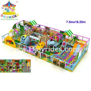 Anak-anak Bermain Indoor Indoor Playscape Indoor Playground Waralaba