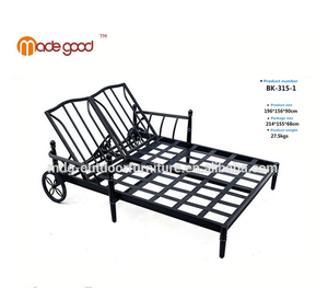<span class=keywords><strong>Salon</strong></span> <span class=keywords><strong>de</strong></span> <span class=keywords><strong>jardin</strong></span> à double chaise longue canapé - <span class=keywords><strong>lit</strong></span> double en aluminium <span class=keywords><strong>salon</strong></span> chaise chaise - Product Image 1