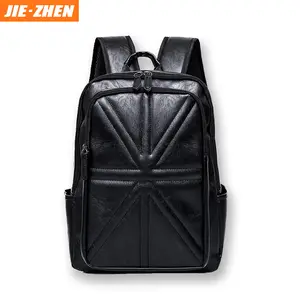 Itaian spanisch handgemachte gewaschen schwarz vintage echt PU kunstleder sling Rucksack