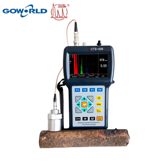 GOWORLD CTS-409 электромагнитных Ультразвуковой толщиномер металлических Магнитная через покрытие (краска или ржавчины)