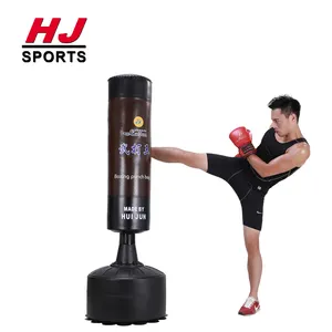 HJ-G070 profissional Equipamentos de Ginástica de areia/base de água cheio de kick boxing saco de pancadas boxe saco de pé Livre com 15 otários