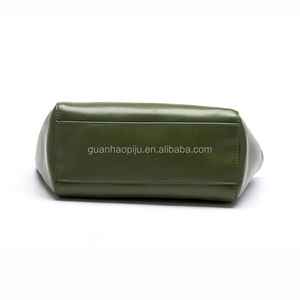 Verde grande suave cuero genuino <span class=keywords><strong>trabajo</strong></span> <span class=keywords><strong>bolsa</strong></span> <span class=keywords><strong>de</strong></span> asas para las mujeres - Product Image 5