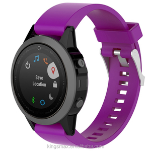 Remplacement Souple En Silicone Bracelet Sport Bracelet Bracelet Accessoire Pour <span class=keywords><strong>Garmin</strong></span> <span class=keywords><strong>5S</strong></span> - Product Image 4