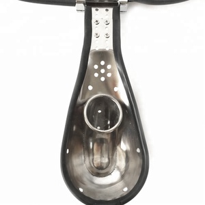 Nuovo Arrivo T3 Gabbia di Castità in Metallo per Pene, Cintura di Castità Maschile in Acciaio Inossidabile con Lucchetto, Dispositivo di Bondage, Gabbia per Pene, Giocattoli Sessuali per Uomini - Product Image 2