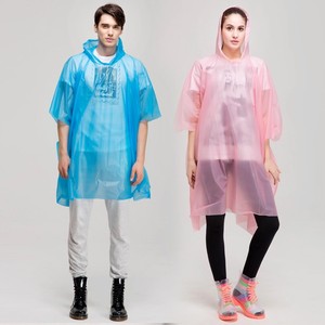 Custom Printed logo <strong>Disposable</strong> Rain <strong>Poncho</strong> - Product Image 6