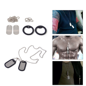 Высококачественная металлическая бирка для собак, оптовая продажа, Пустые бирки для домашних животных, модные бирки для собак из нержавеющей стали - Product Image 2