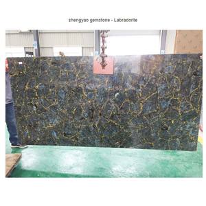 Grande dalle de pierre de granit labradorite pour la décoration de villa/hôtel/maison - Product Image 2