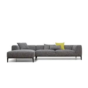 Conjunto de sofá de 7 lugares em tecido