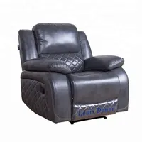 Louis Donne - Luxury Genuine Leather Recliner Sofa Chair