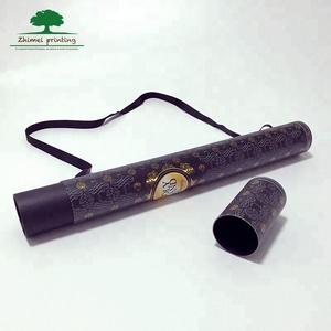 Ống Giấy Bao Bì Áp Phích A2 Với Dây Đeo Tùy Chỉnh Được In Bằng Dây Thừng Hộp Các Tông Hình Tròn Để Sử Dụng Vận Chuyển, Bao Bì Áp Phích - Product Image 6