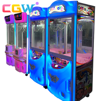 Machine à griffes de carnaval CGW Candy, jeu de griffes de carnaval, machine à griffes à bas prix avec accepteur de billets