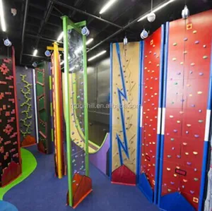 Fabricante directo de soportes de escalada en roca divertidos para interiores para niños