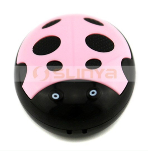 Nouveau lecteur MP3 de type carte, motif coccinelles de dessin animé mignonnes - Product Image 3