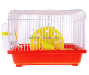Portatile Pet Casa Criceto Gabbia con Waterer e Ciotola, 8.8*6.4*7.3 in Gabbia del Criceto - Product Image 4