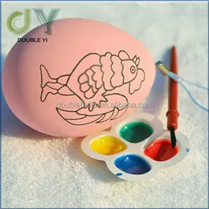 Juguete personalizado para niños, huevos de Pascua pintados a mano, bricolaje