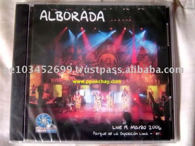 "Alborada Live 19 Marzo 2006" Andes Muziek Cd Peru
