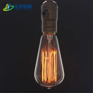 St64 E26 E27 Edison style 360 degree vintage light bulbs for decorative